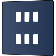 BG Electrical Grid - 6 module, square