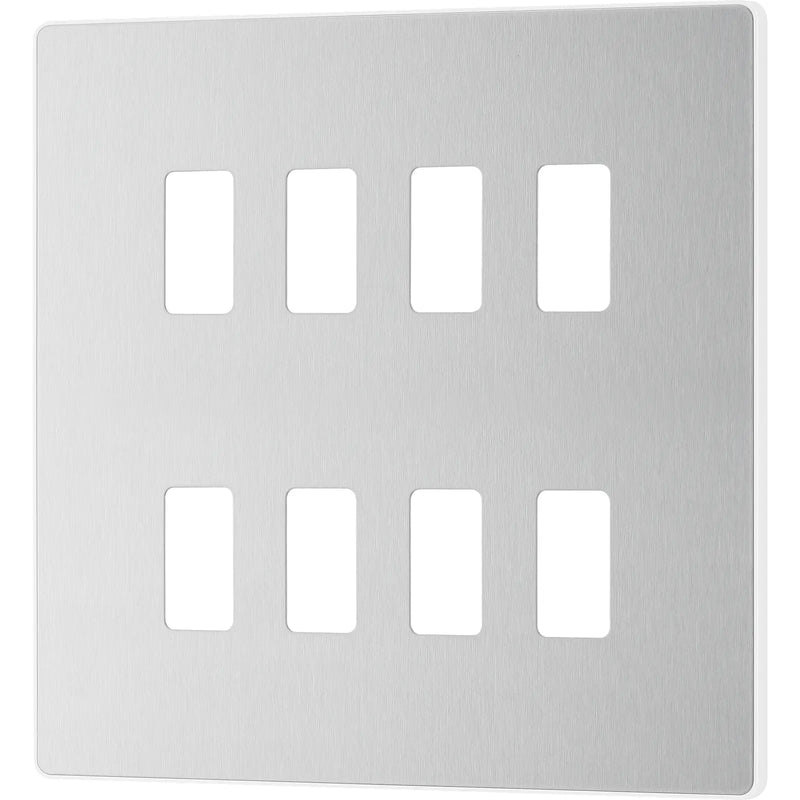 BG Electrical Grid - 8 module, square