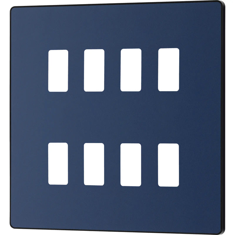 BG Electrical Grid - 8 module, square