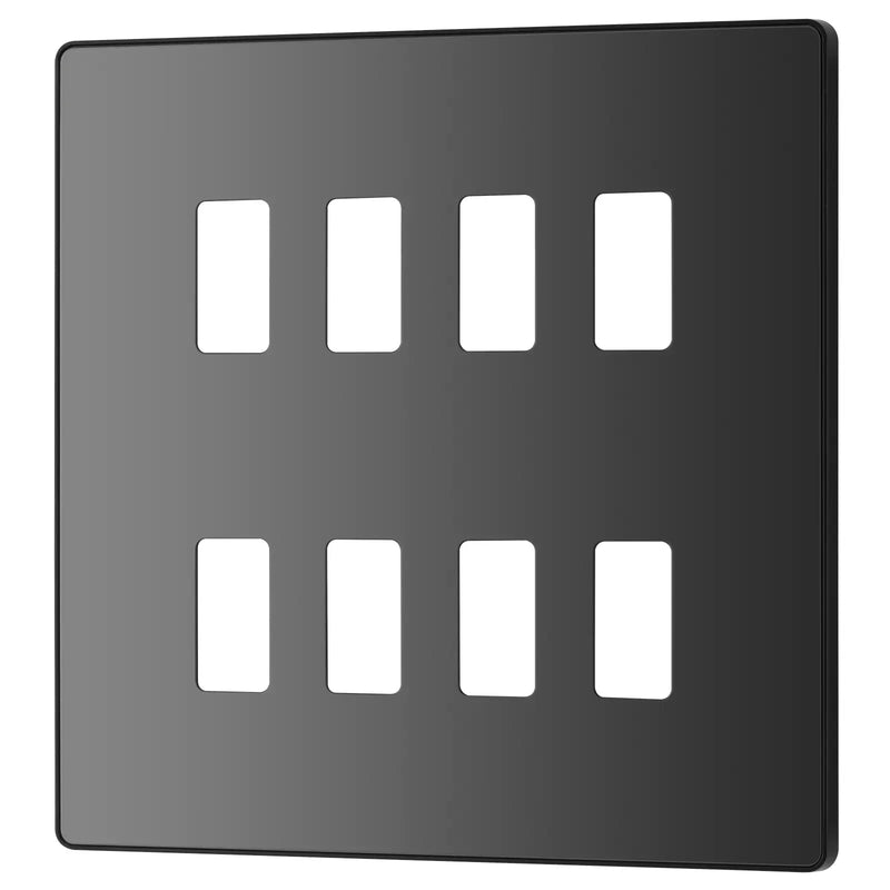 BG Electrical Grid - 8 module, square