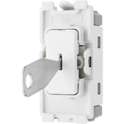 BG Electrical Grid - 2 way, single pole (EVOLVE WHITE)