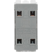 BG Electrical Grid - Double Pole (EVOLVE WHITE)