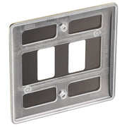 BG Electrical Grid - 2 module, square