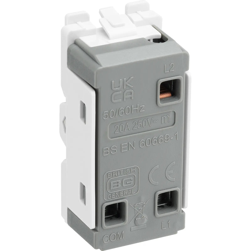 BG Electrical Grid - 2 way, single pole, centre off