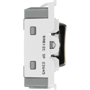 BG Electrical Grid - 2 way, single pole, centre off