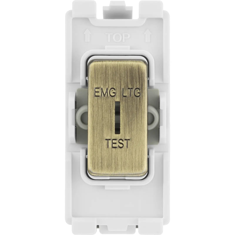 BG Electrical Grid - 2 way, single pole, EMG LTG TEST