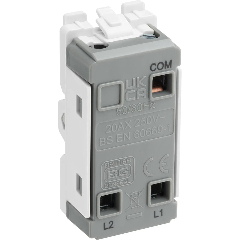 BG Electrical Grid - 2 way, single pole, EMG LTG TEST