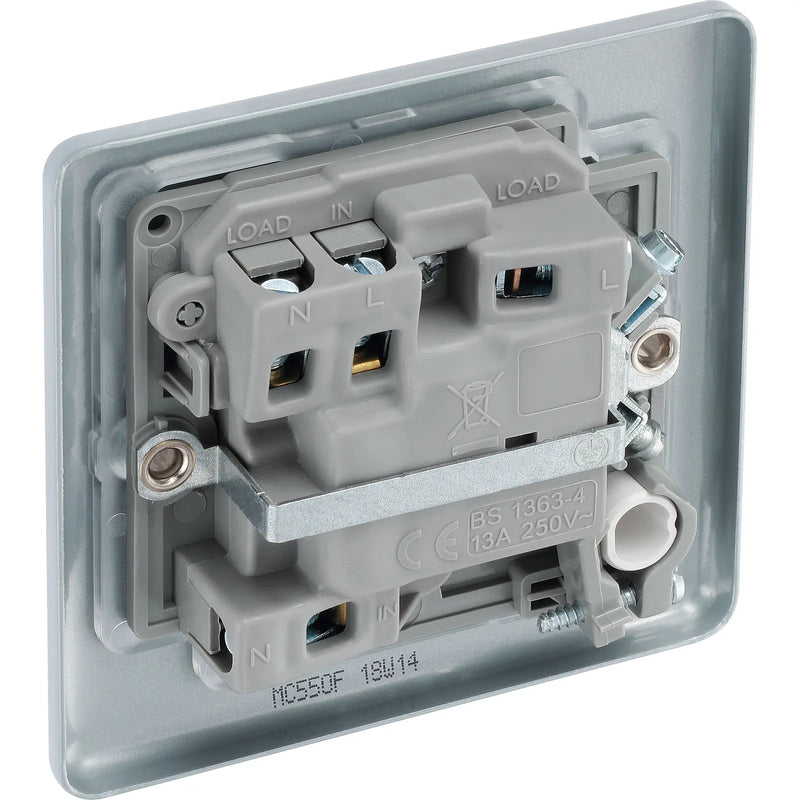 BG Electrical Metal Clad - Switched and fused with optional flex outlet