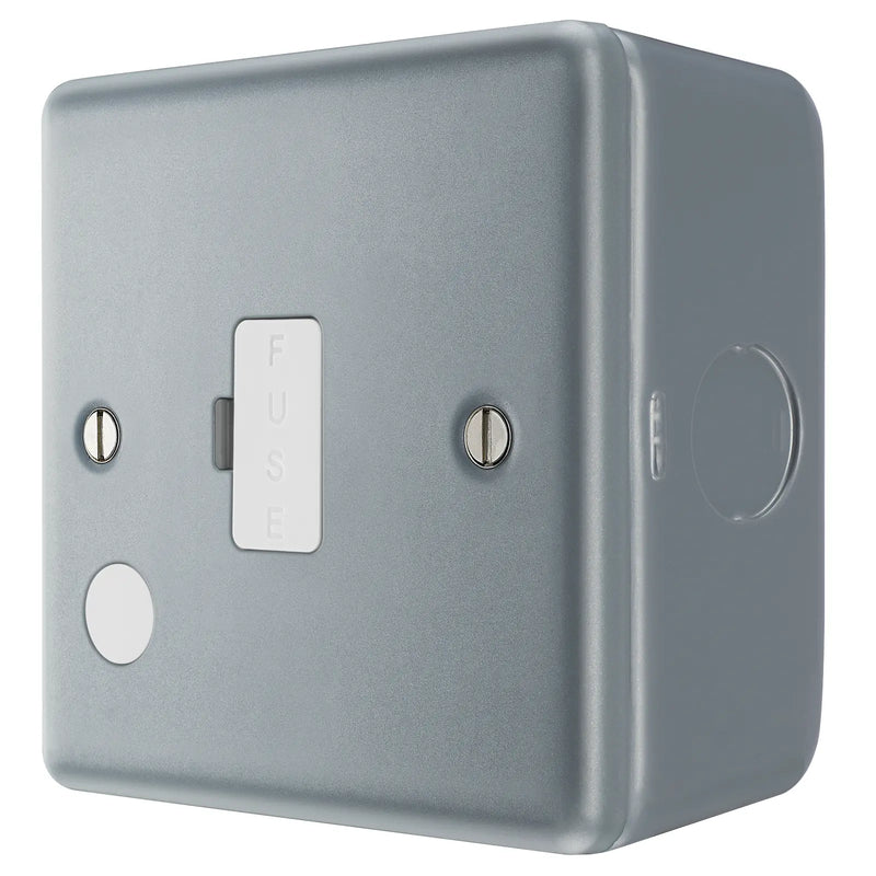 BG Electrical Metal Clad - Unswitched and fused with optional flex outlet