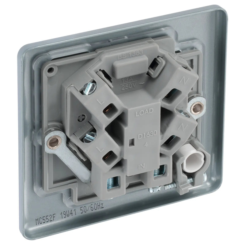 BG Electrical Metal Clad - Unswitched and fused with optional flex outlet