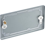 BG Electrical Metal Clad - Double, blank plate