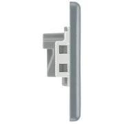 BG Electrical Metal Clad - 5A, single, unswitched, round pin