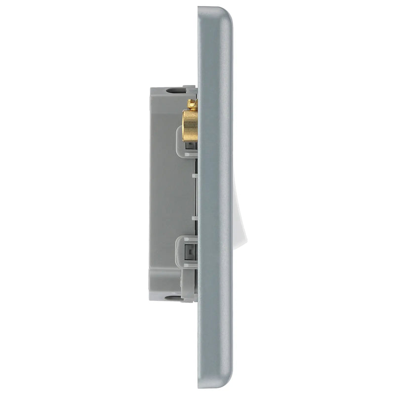 BG Electrical Metal Clad - Quadruple, 2 way switch