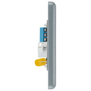 BG Electrical Metal Clad - Single, telephone socket, master