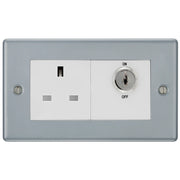BG Electrical Metal Clad - Single, key controlled, double pole