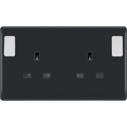 BG Electrical Part M - Double, switched, double pole, outboard rockers