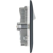 BG Electrical Part M - Double switched single pole, with USB A + C (22W)