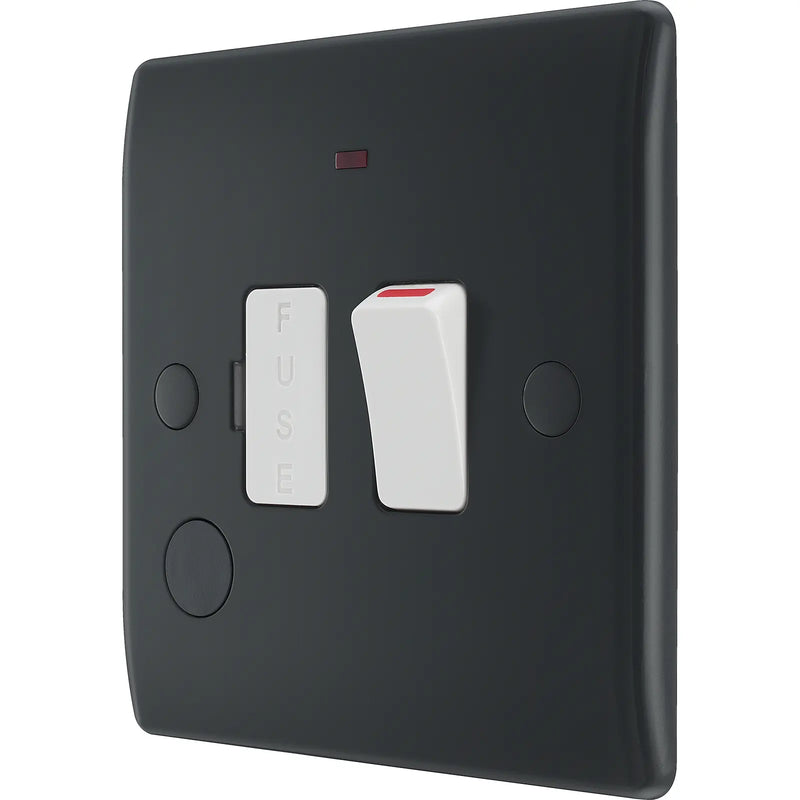 BG Electrical Part M - Switched and fused with power indicator and flex outlet