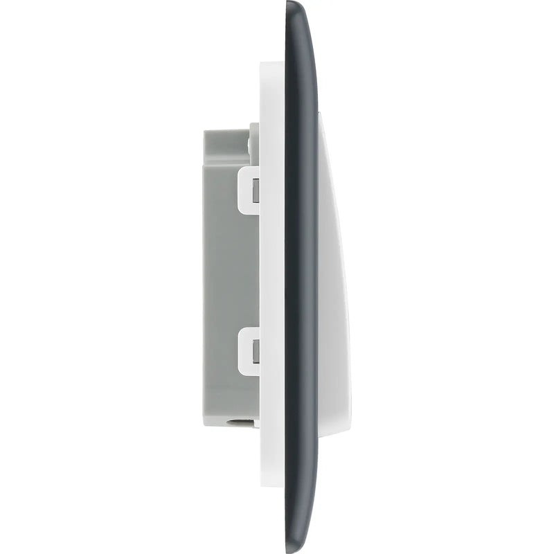 BG Electrical Part M - Single, 2 way switch, wide rocker