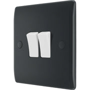 BG Electrical Part M - Double, 2 way switch
