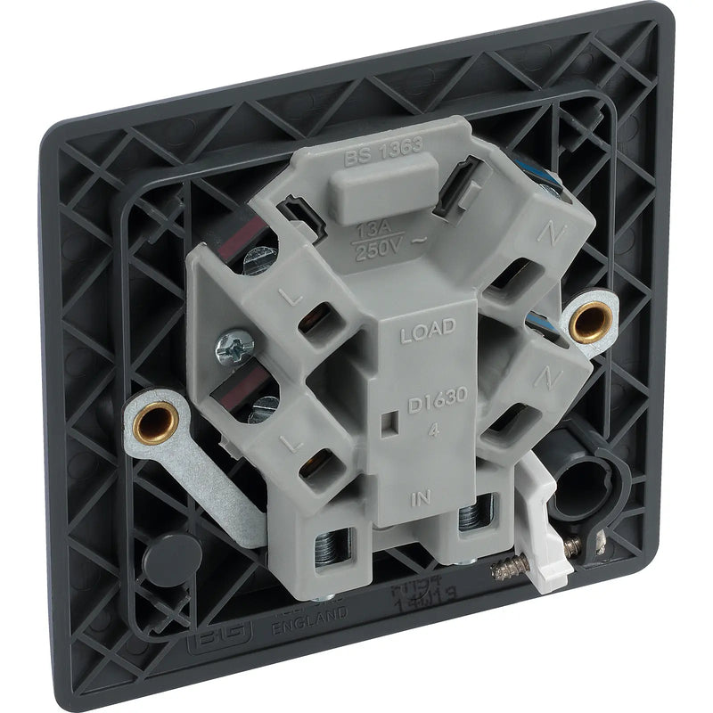 BG Electrical Part M - Unswitched and fused with flex outlet