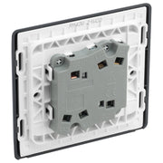 BG Electrical Part M - Double, 2 way switch, wide rocker