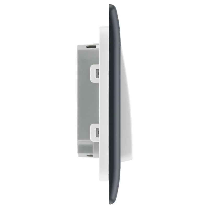 BG Electrical Part M - Double, 2 way switch, wide rocker