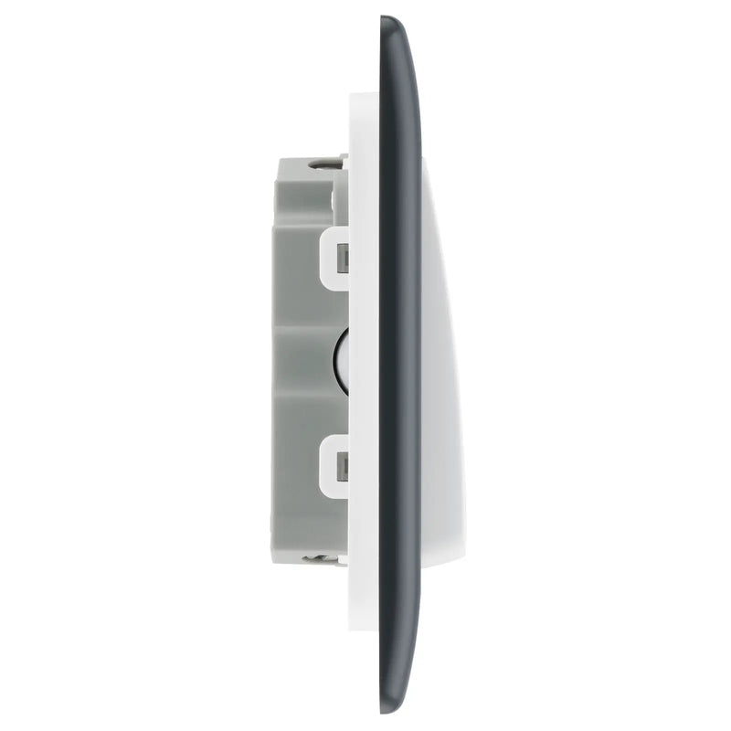 BG Electrical Part M - Triple, 2 way switch, wide rocker