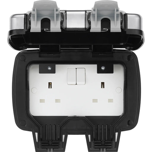 BG Electrical Weatherproof Decorative - Double, switched, double pole, IP66