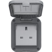 BG Electrical Weatherproof IP55 - Single, unswitched, IP55