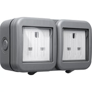 BG Electrical Weatherproof IP55 - Double, unswitched, IP55
