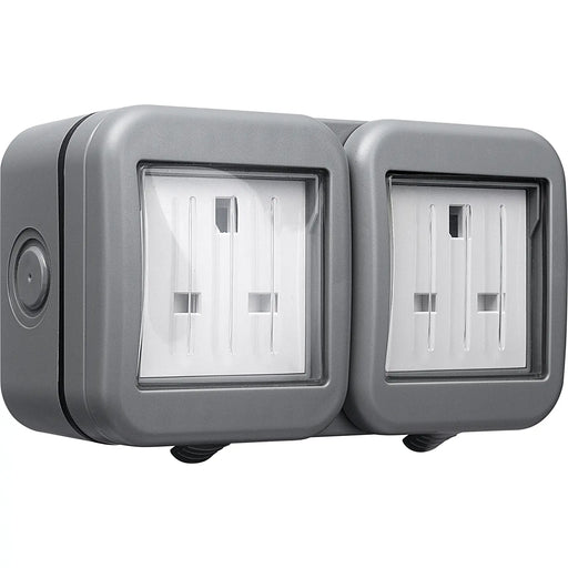 BG Electrical Weatherproof IP55 - Double, unswitched, IP55