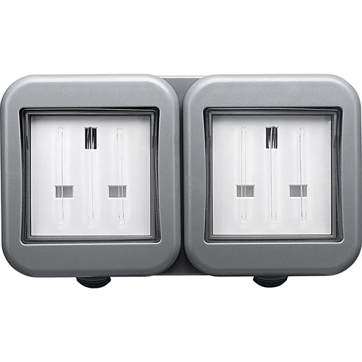 BG Electrical Weatherproof IP55 - Double, unswitched, IP55