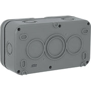 BG Electrical Weatherproof IP55 - Single socket with single switch, IP55