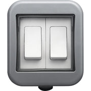 BG Electrical Weatherproof IP55 - Double, 2 way switch, IP55
