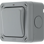 BG Electrical Weatherproof Storm - Single, 2 way, IP66