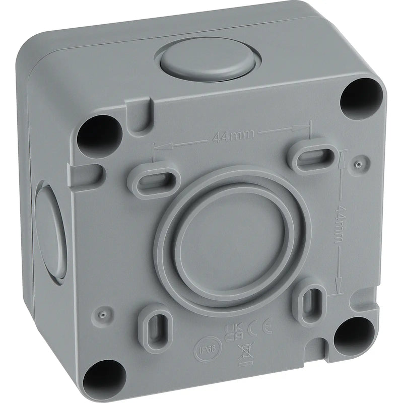 BG Electrical Weatherproof Storm - Single, 2 way, IP66
