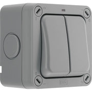 BG Electrical Weatherproof Storm - Double, 2 way, IP66