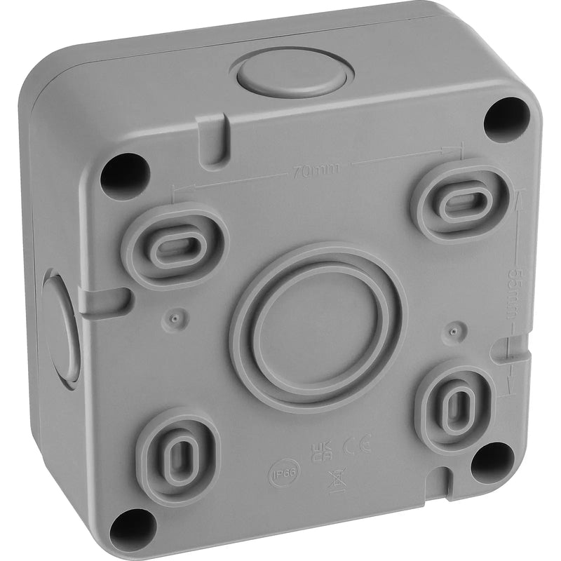 BG Electrical Weatherproof Storm - Junction box with 5 pole terminal block IP66