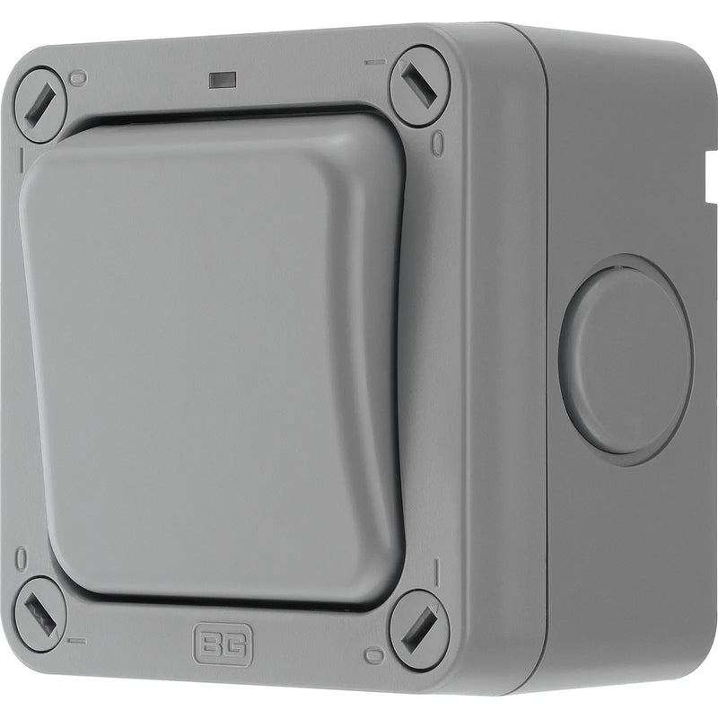 BG Electrical Weatherproof Storm - Single, double pole, IP66