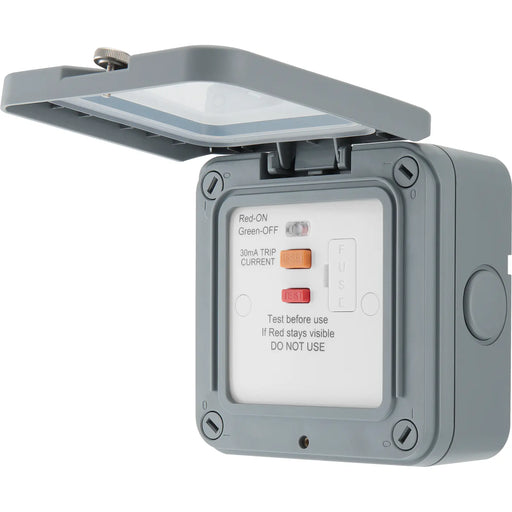 BG Electrical Weatherproof Storm - Unswitched and fused Type A RCD, IP66
