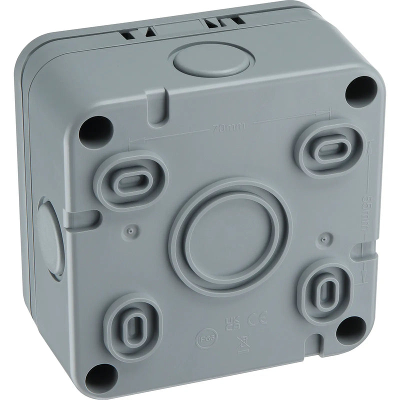 BG Electrical Weatherproof Storm - Unswitched and fused Type A RCD, IP66