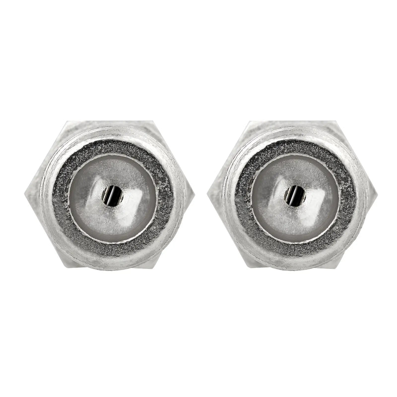 Ross Cable Accessories - Satellite F-Sat cable couplers (2 pack, nickel)
