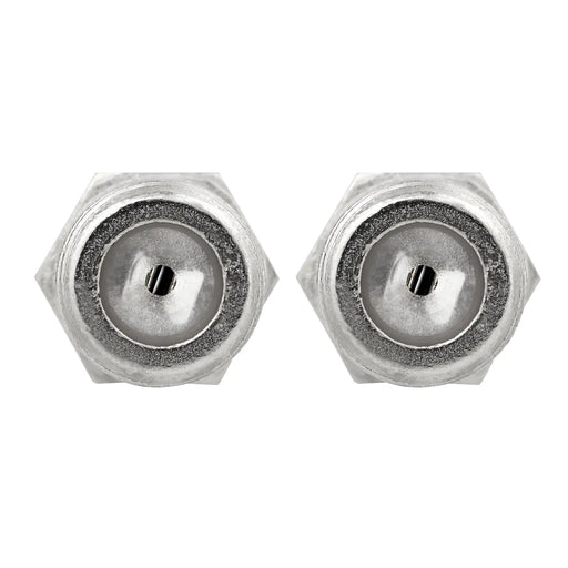 Ross Cable Accessories - Satellite F-Sat cable couplers (2 pack, nickel)