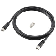 Ross Cable Accessories - Satellite F-Sat cable with coupler (1.5m, black)