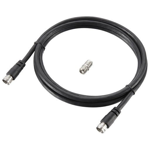 Ross Cable Accessories - Satellite F-Sat cable with coupler (1.5m, black)