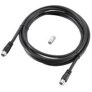 Ross Cable Accessories - Satellite F-Sat cable with coupler (3m, black)
