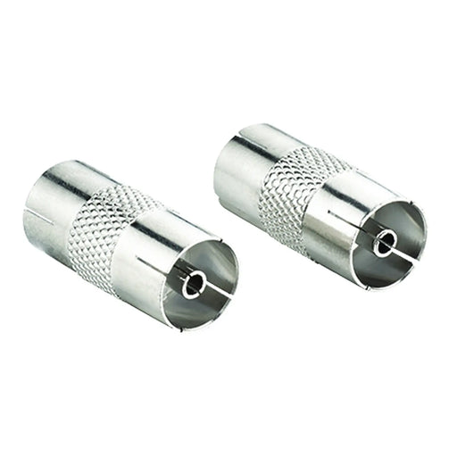 Ross Cable Accessories - Coaxial cable couplers (2 pack, nickel)
