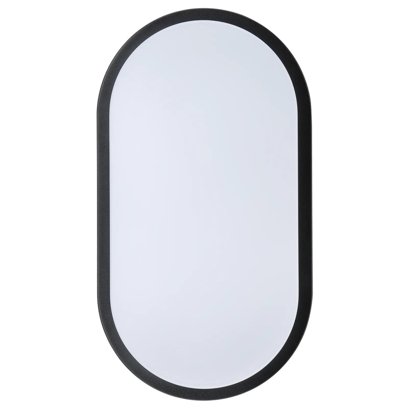 Luceco Ext Residential - Exterior residential bulkhead oval 700lumens with white or black bezel