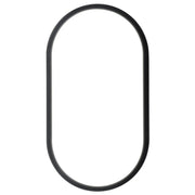 Luceco Ext Residential - Exterior residential bulkhead oval 700lumens with white or black bezel